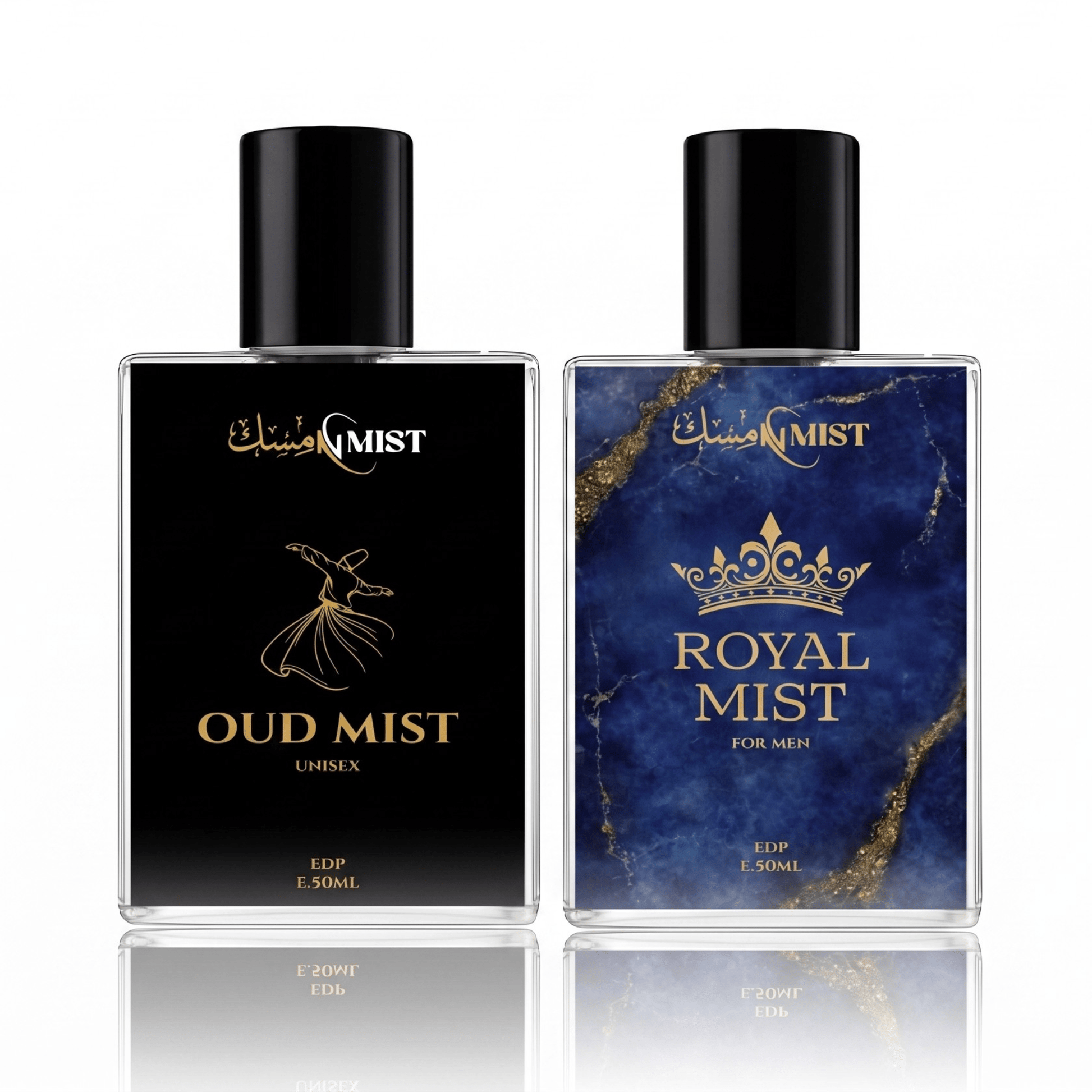 #PremiumFragrance #MajesticDuo #OudMist #RoyalMist #CouplePerfumes #LuxuryGift #PerfumeBundle #MiskNMist